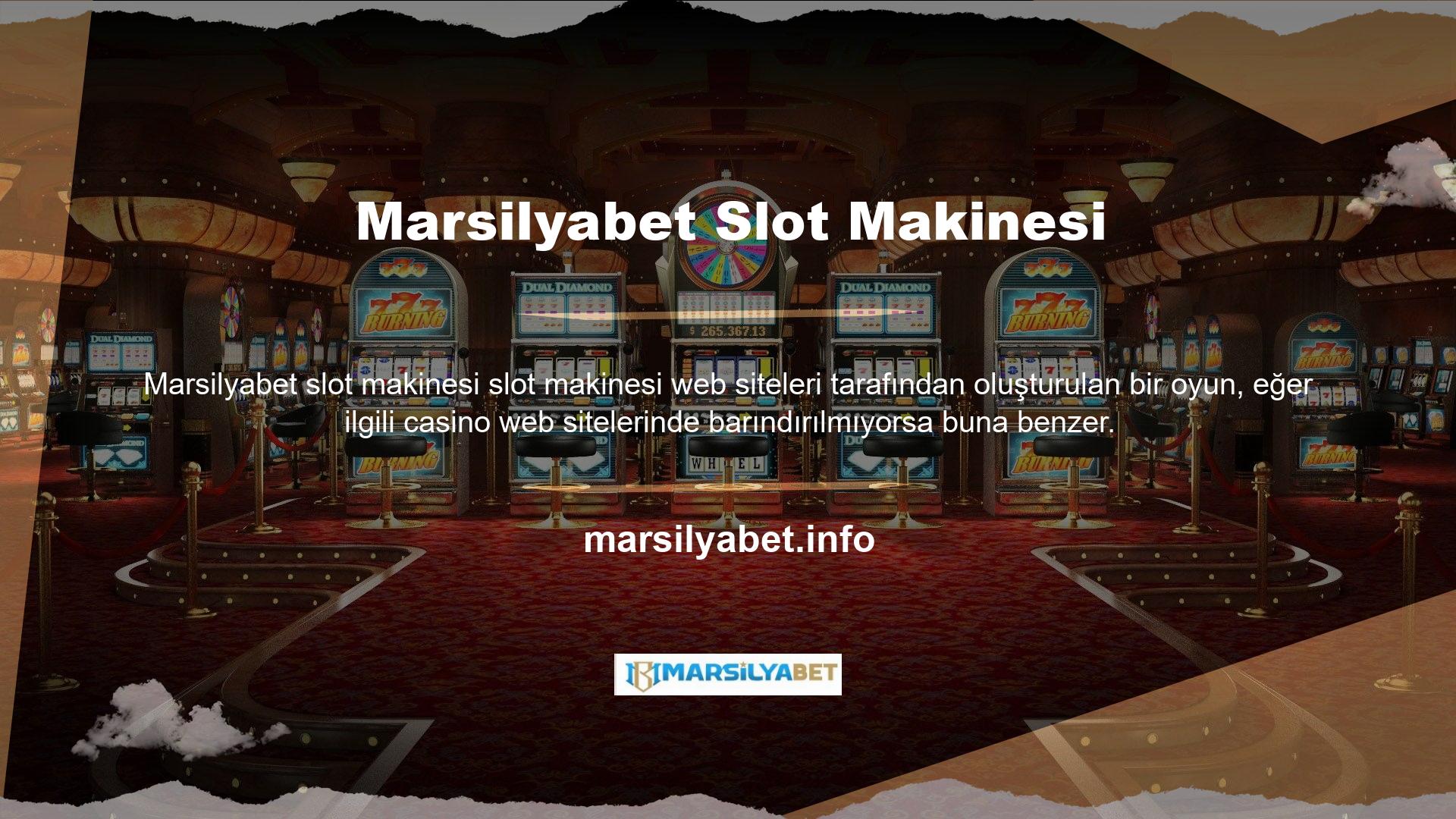 Günümüzde casino web sitesi, gerçek web sitesinin çevrimiçi versiyonu olarak anılmaktadır