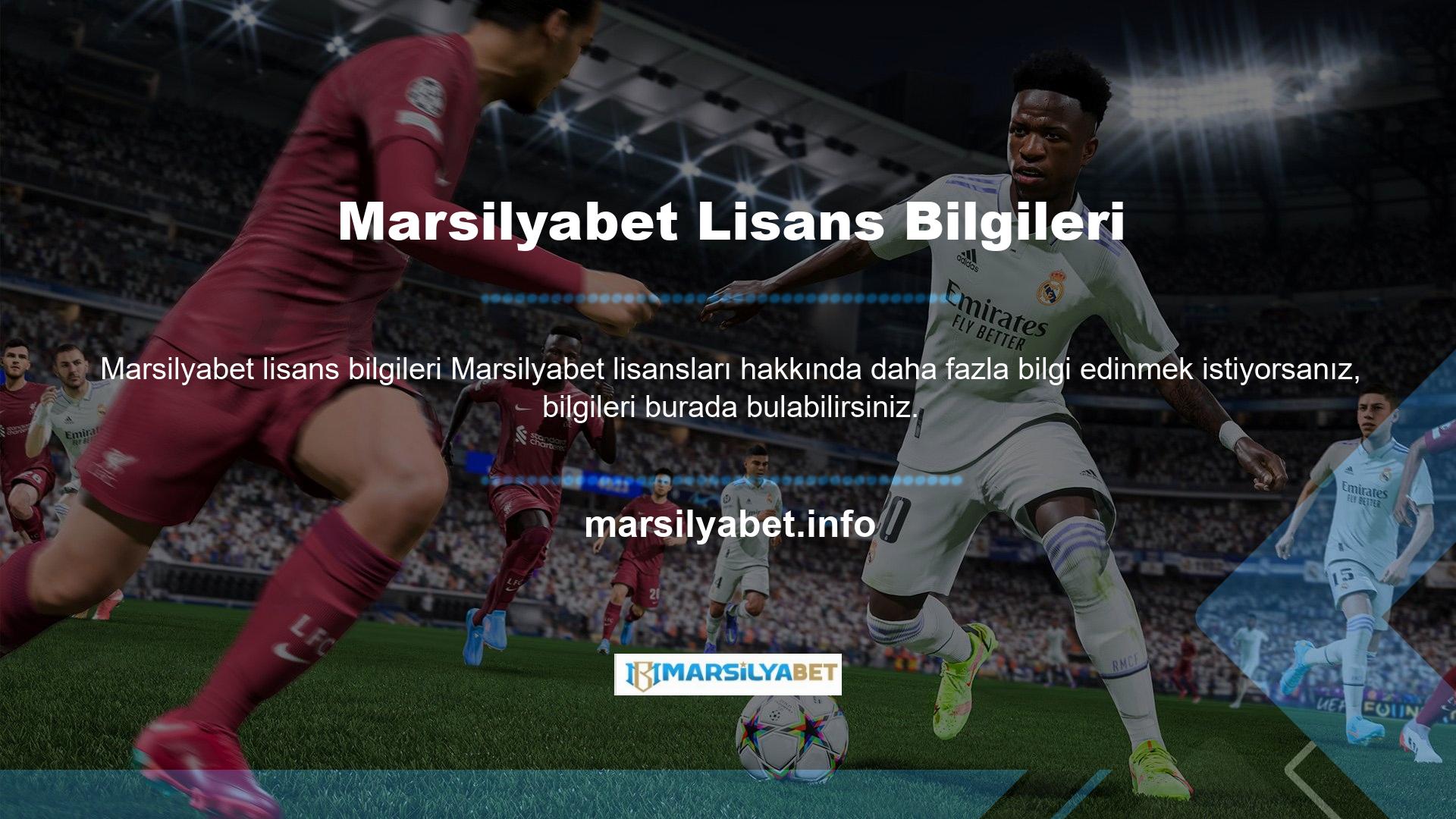 Marsilyabet oyuncularını güvende tutmaya çok dikkat ediyorlar