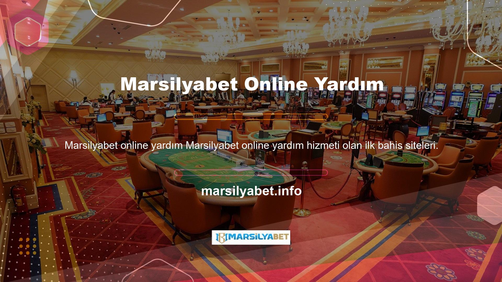 Masaüstü Site Adı Canlı Site Desteği, Bağlantı Sayfası'nda, daha hızlı bir şekilde Marsilyabet Hizmeti için bir mesaj girebileceğiniz aynı sayfada açılır